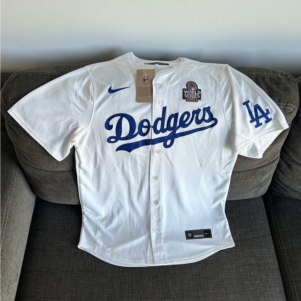 Nike Authentic LA Los Angeles Dodgers World Series 2024 Jersey Men’s Sz: M
